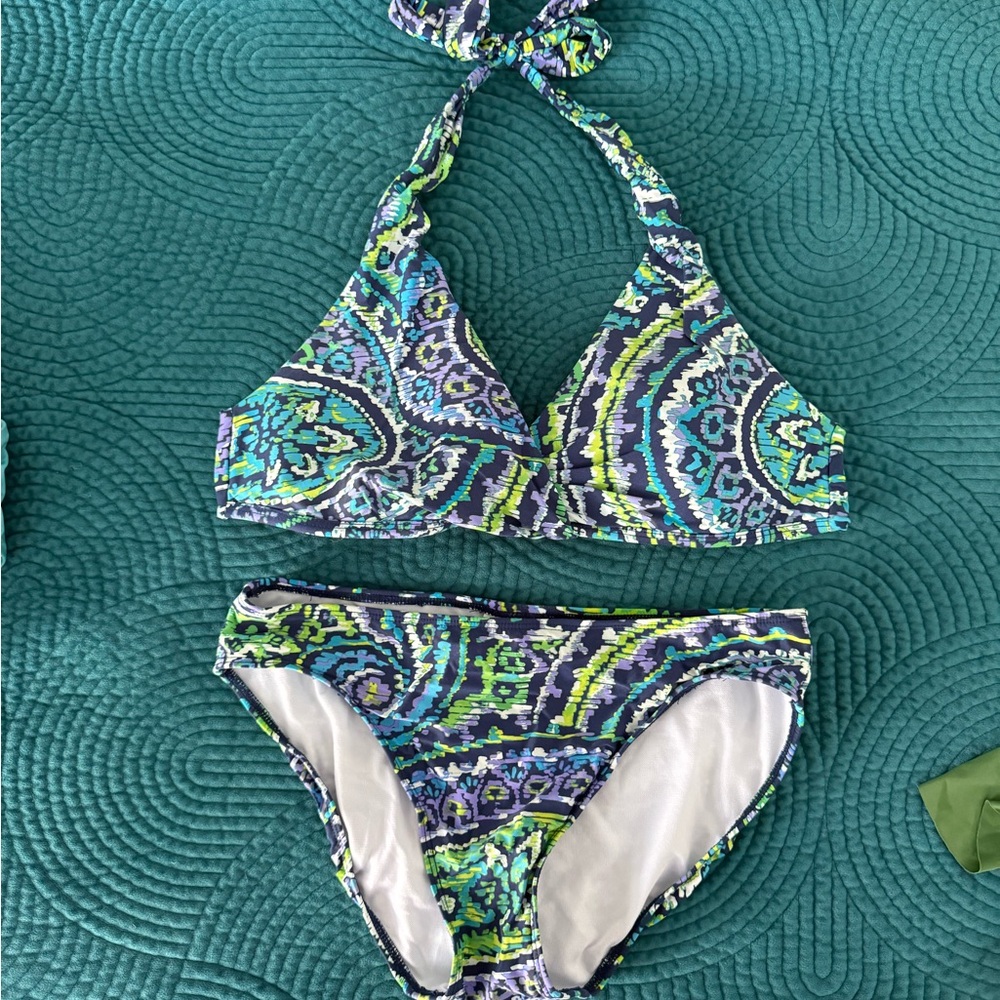 Ralph Lauren Colorful Patterned Women’s bikini Swimsuit
